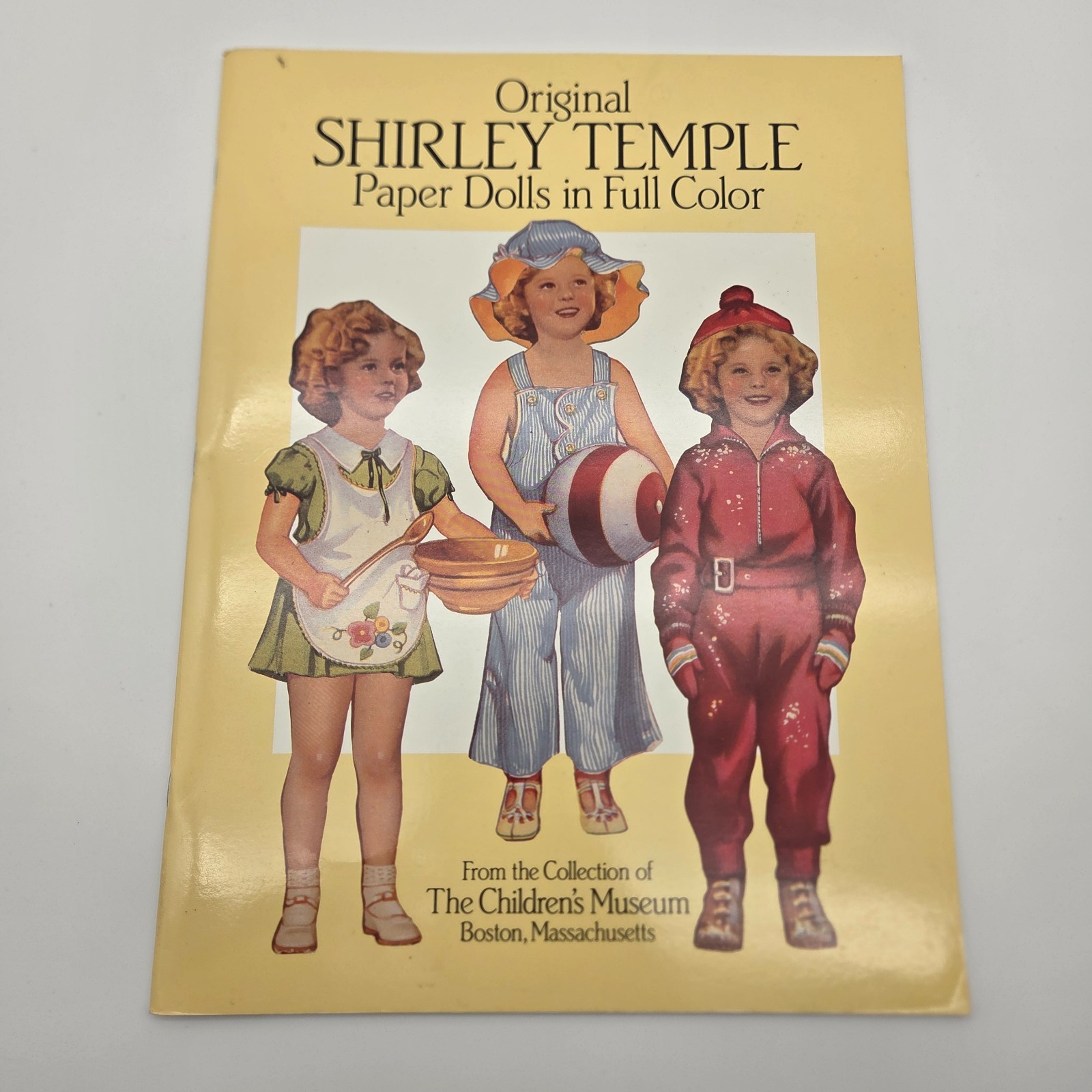 Original Shirley Temple Paper Dolls in Full Color