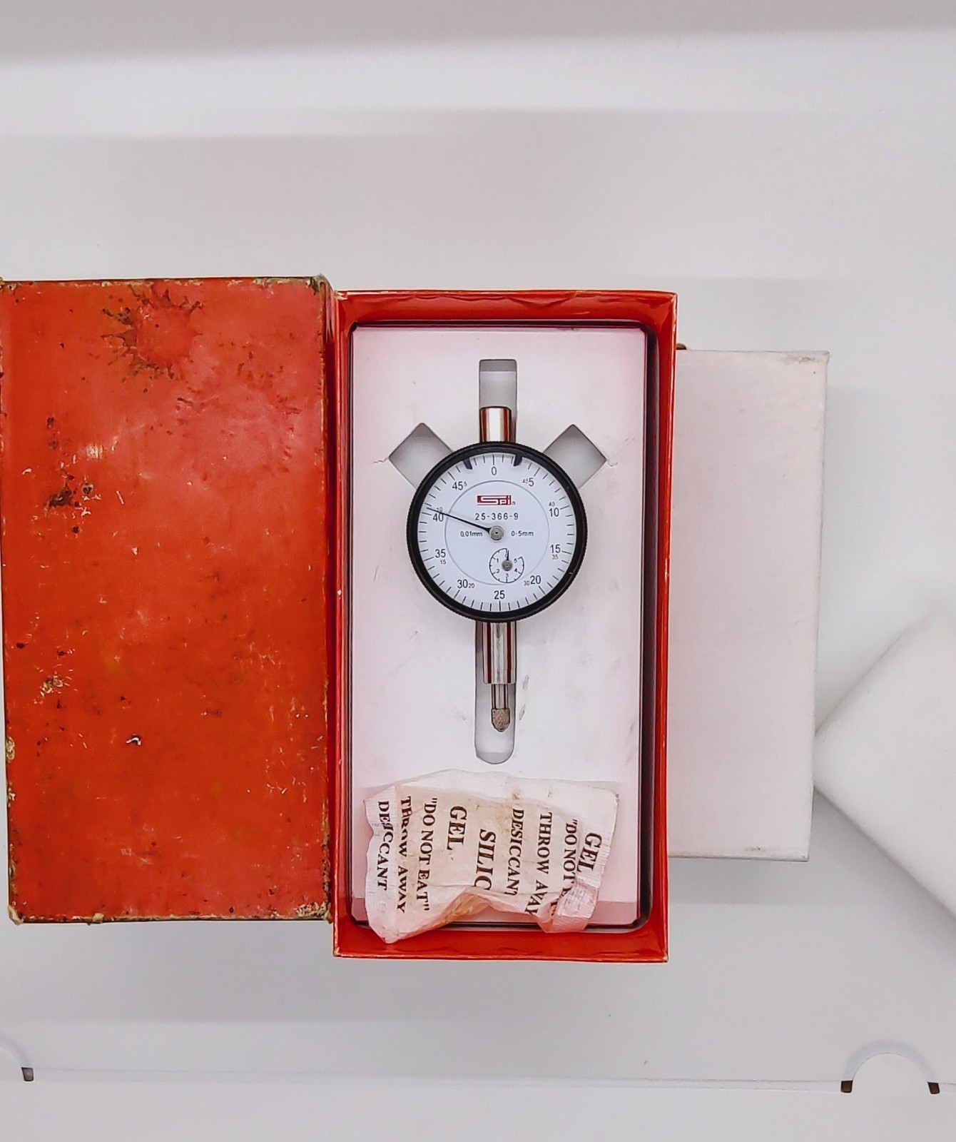 spi 0.01mm , 0-5mm travel indicator 25-366-9