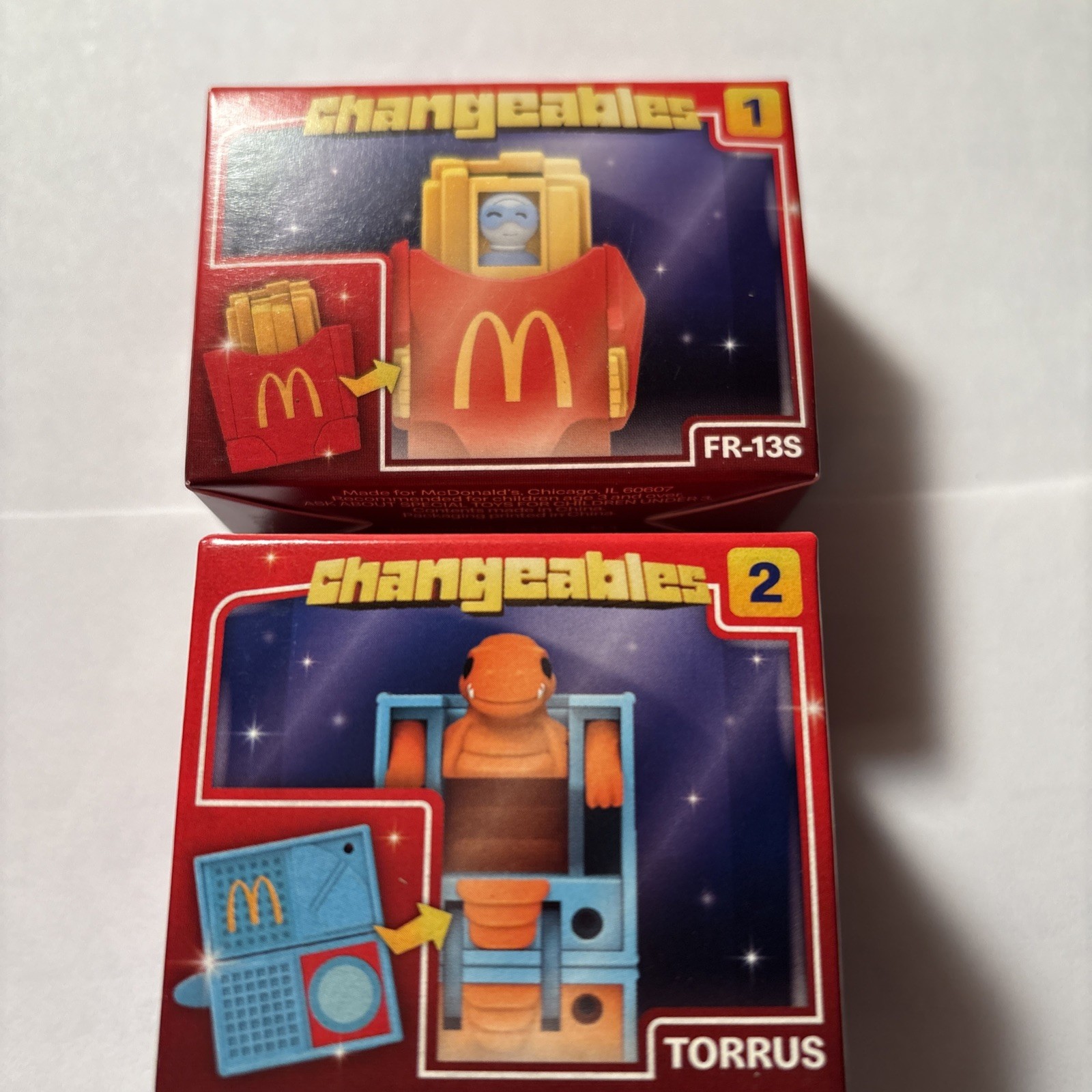 2026 McDonald’s Happy Meal Toys #,s 1 & 2