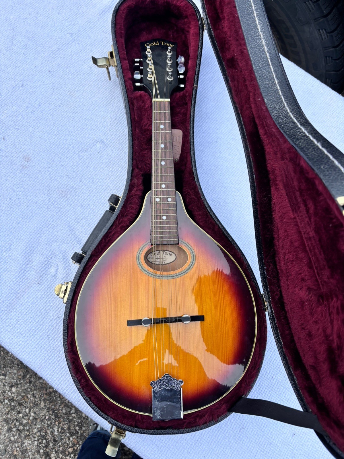 Gold Tone GM-50 Sunburst Mandolin ( Excellent Condition) W/TKL LTD A Series Case