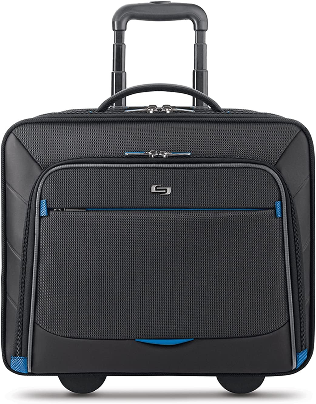 Active Rolling Overnight Laptop Bag. Business Travel Rolling Overnighter Case fo