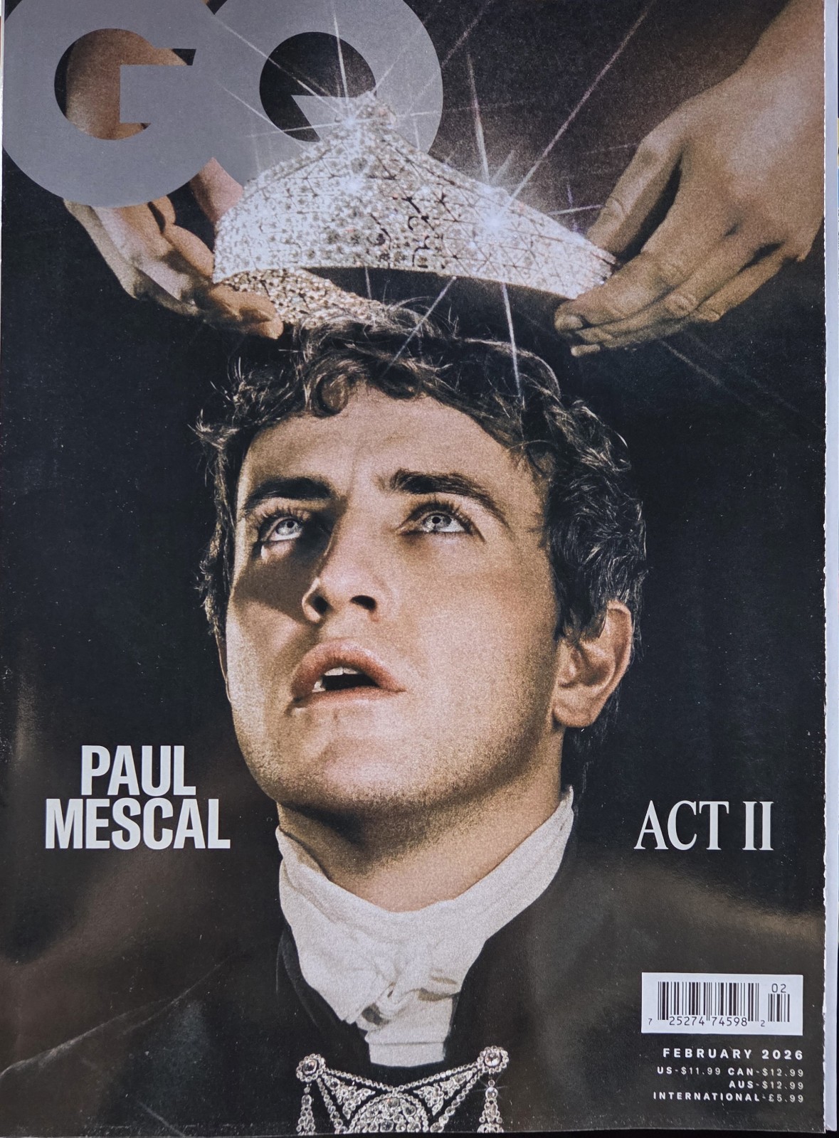 PAUL MESCAL - GQ MAGAZINE - UK - FEB 2026 - NEW
