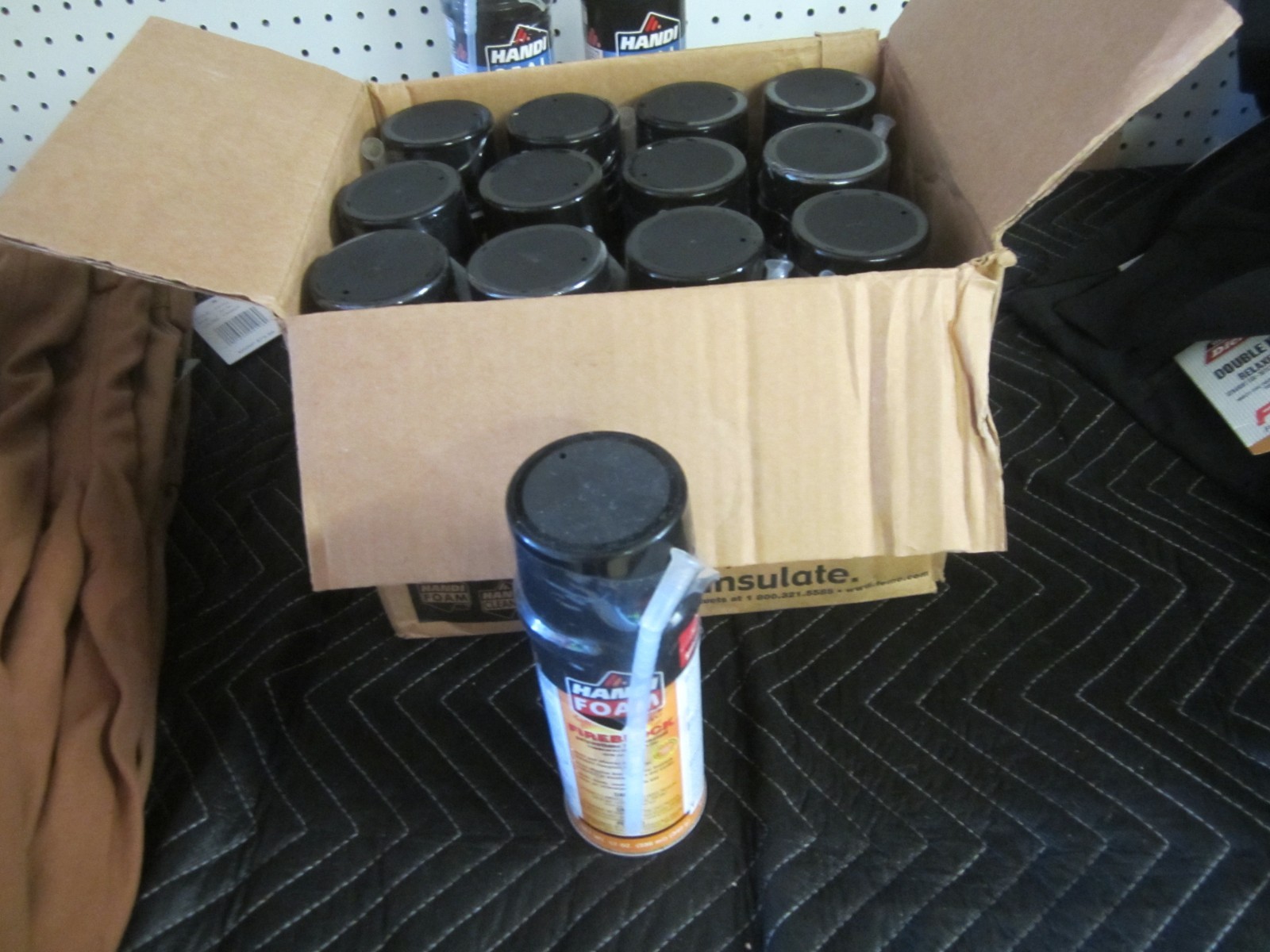 Lot of 12 (new open box) Fireblock  Handi  Foam  Dispenser 12 oz.