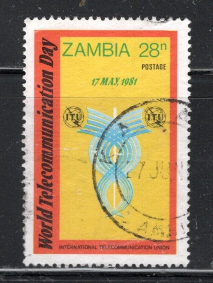 ZAMBIA AFRICA STAMPS USED LOT 62121