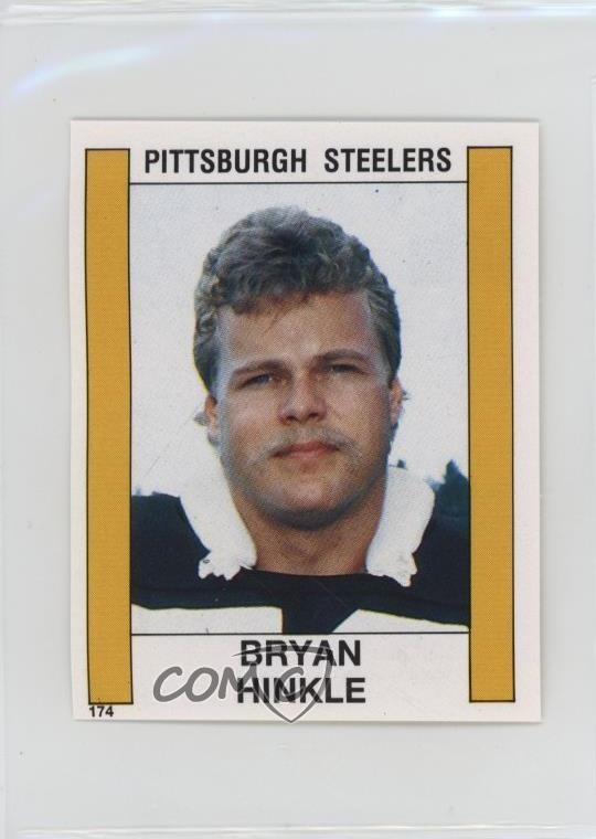 1988 Panini Album Stickers Bryan Hinkle #174 8d2