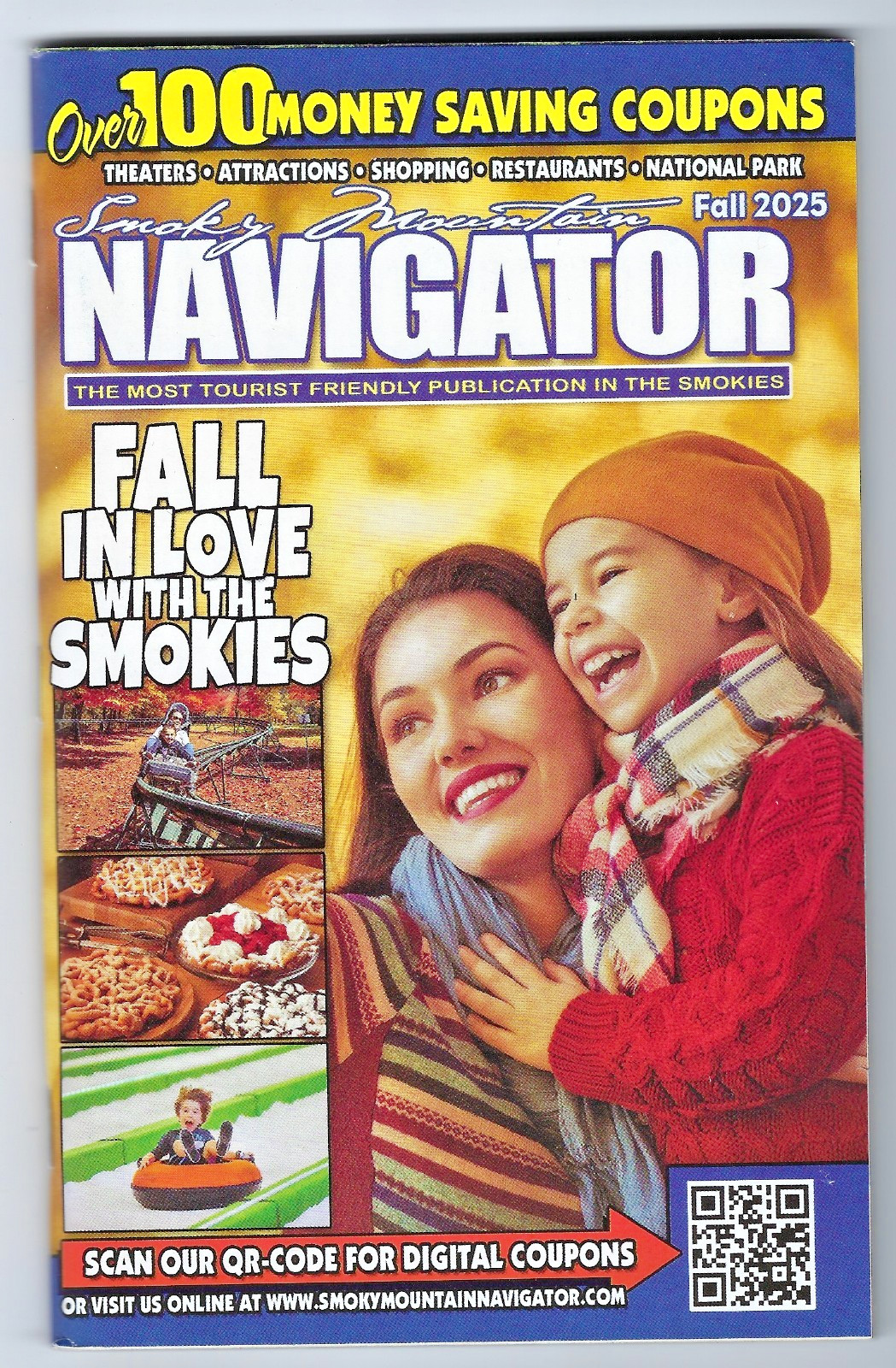 Smoky Mountain Navigator Money Saving Coupons Book Pigeon Forge Sevierville TN