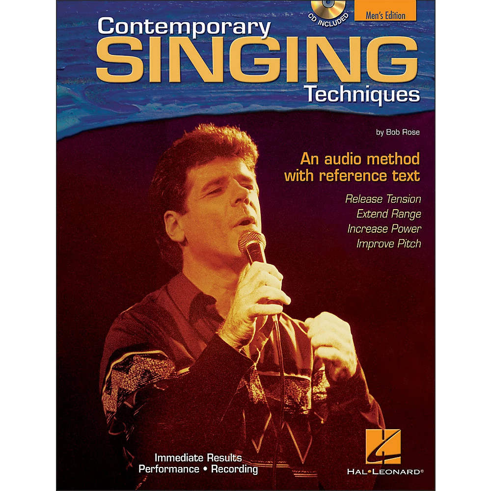 Hal Leonard Contemporary Singing Techniques - Men's Edition Book/CD