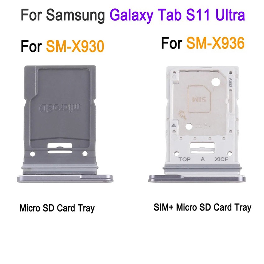 SIM Card Tray+ SIM Removal Tool for Samsung Galaxy Tab S11 Ultra SM-X936/SM-X930