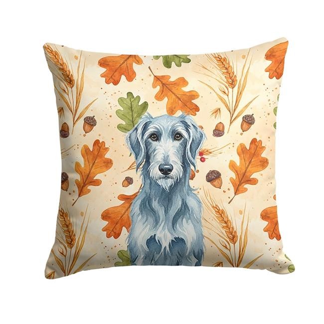 Carolines Treasures WDK8002PW1414 14 x 14 in. Blue-Gray Scottish Deerhound He...