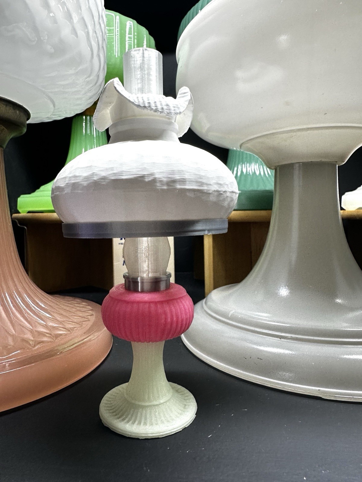 Aladdin Vertique 3-D printed Glows