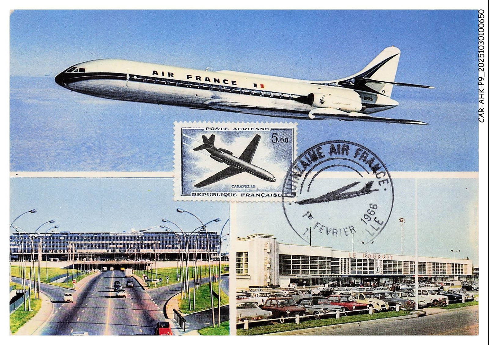 CAR-AHKP9-0501-MAXIMUM CARDS - AVIATION - PARIS - Airport - The Terminals