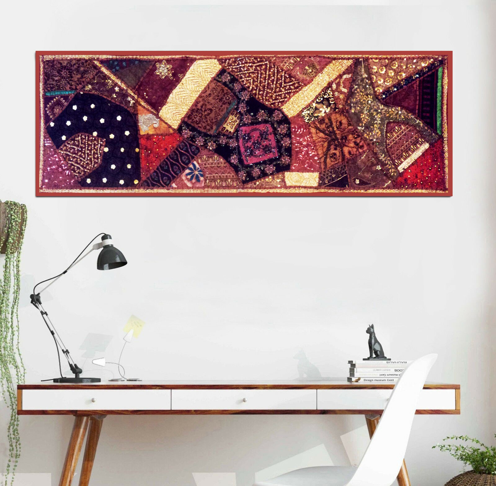33% Off Wall Hanging Cotton Patchwork Home Decor Wall Hanging Tapestry Runner