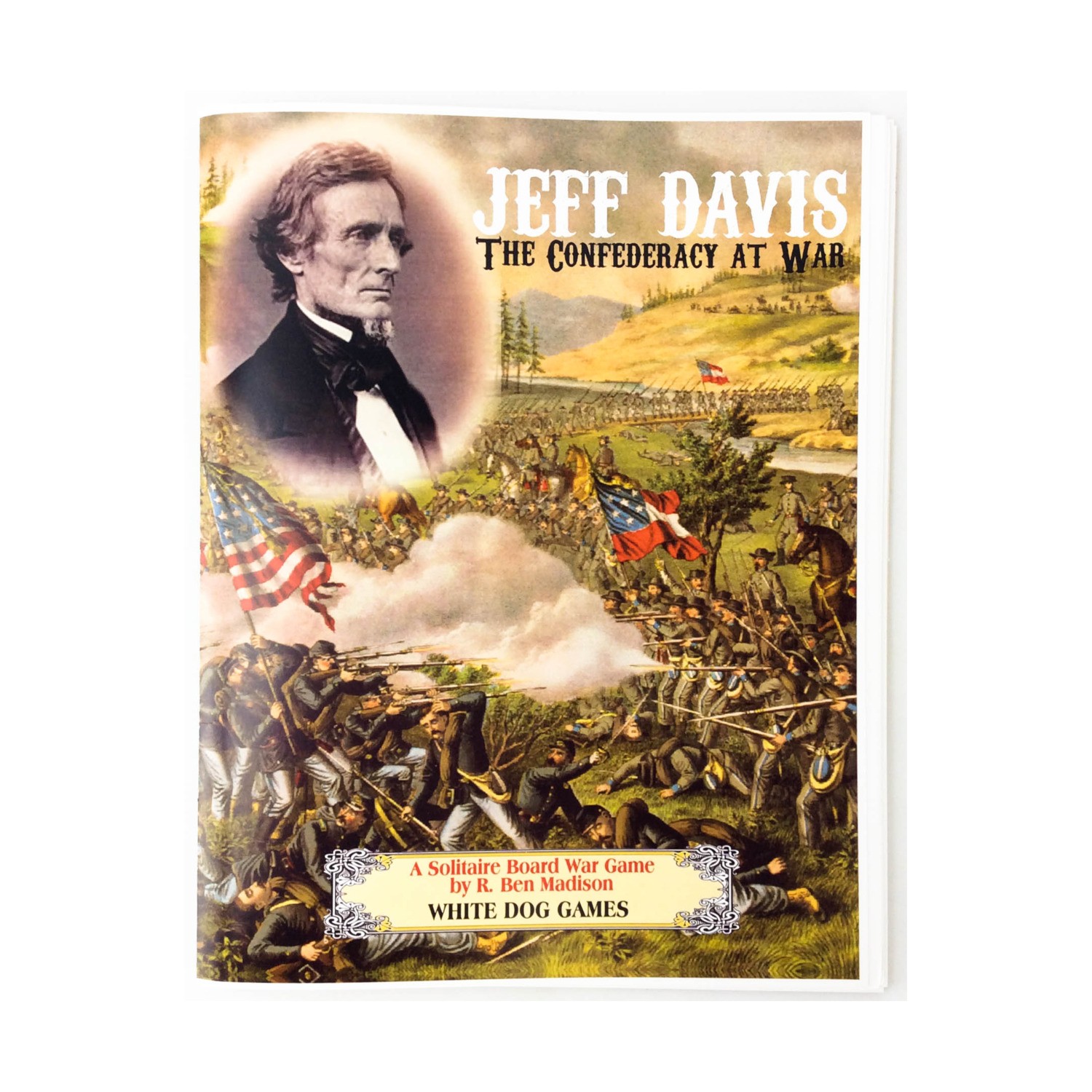 White Dog Wargame Jeff Davis - The Confederacy At War Bag New