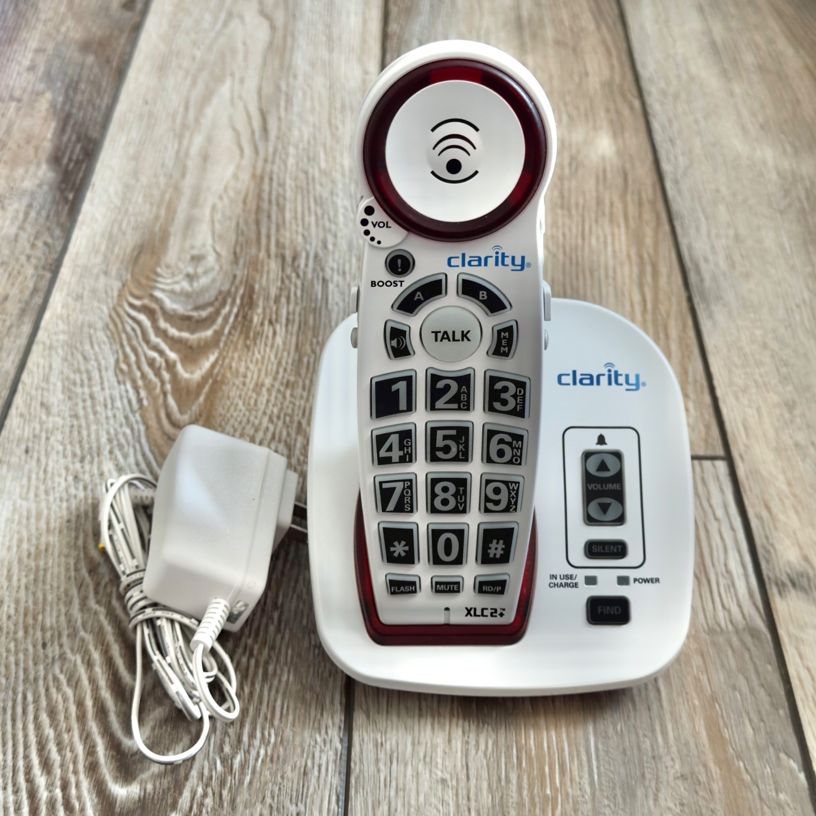 Clarity XLC2+ Cordless Speakerphone Extra Loud Big Button Hearing Impaired