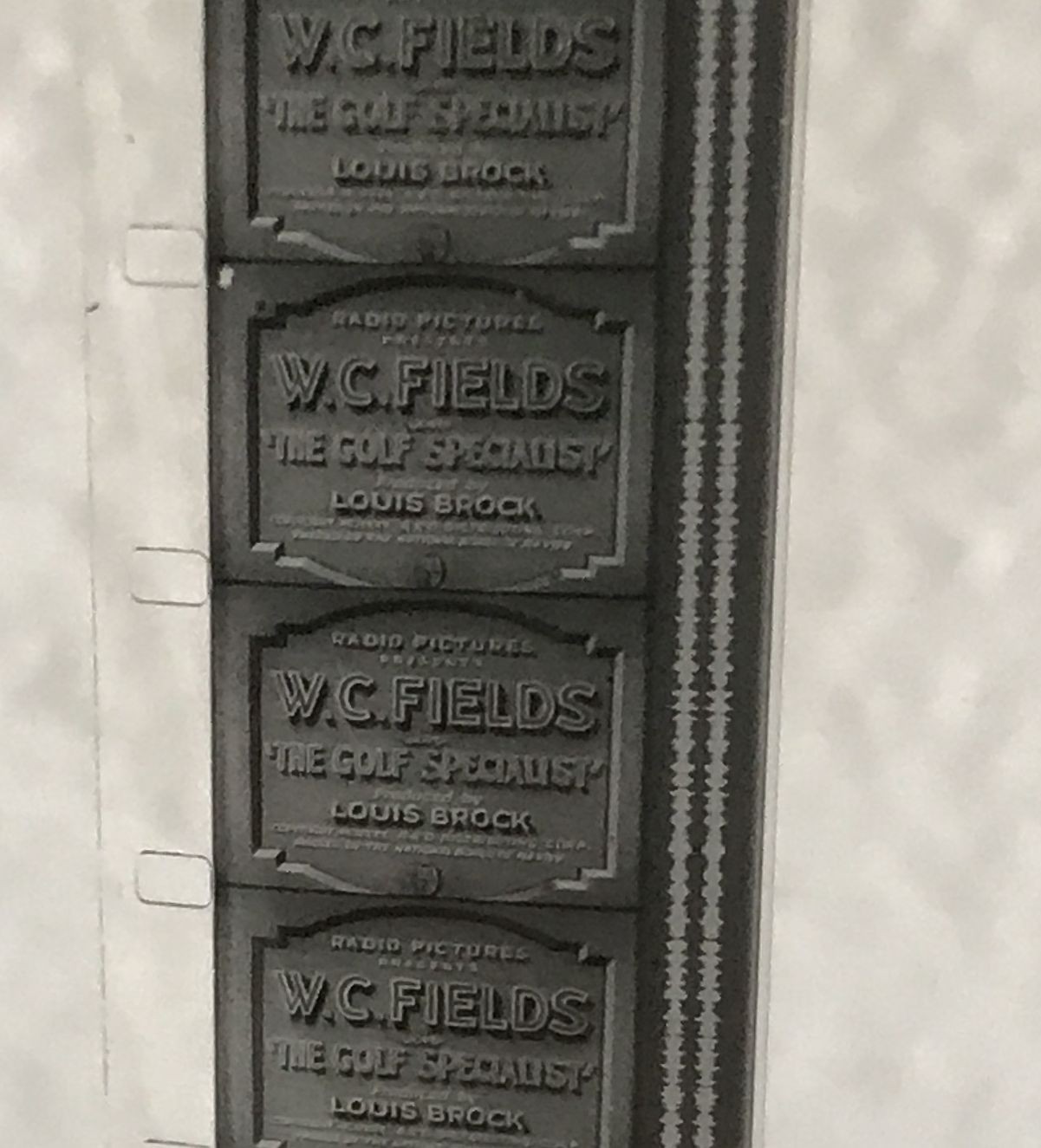 EXC 16MM THE GOLF SPECIALIST W.C. FIELDS 1930 CLASSIC PD TWO REEL COMEDY SHORT