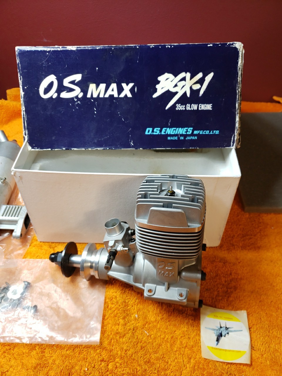 OS Engine - OS BGX-1 35cc Glow RC Motor - No 19300 - New