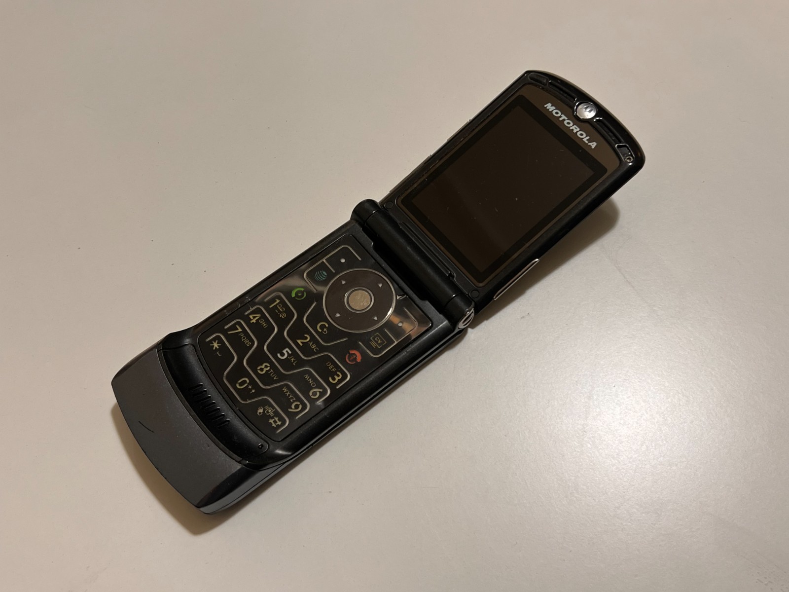 Motorola Razr V3 Gray Color - vintage cell phones