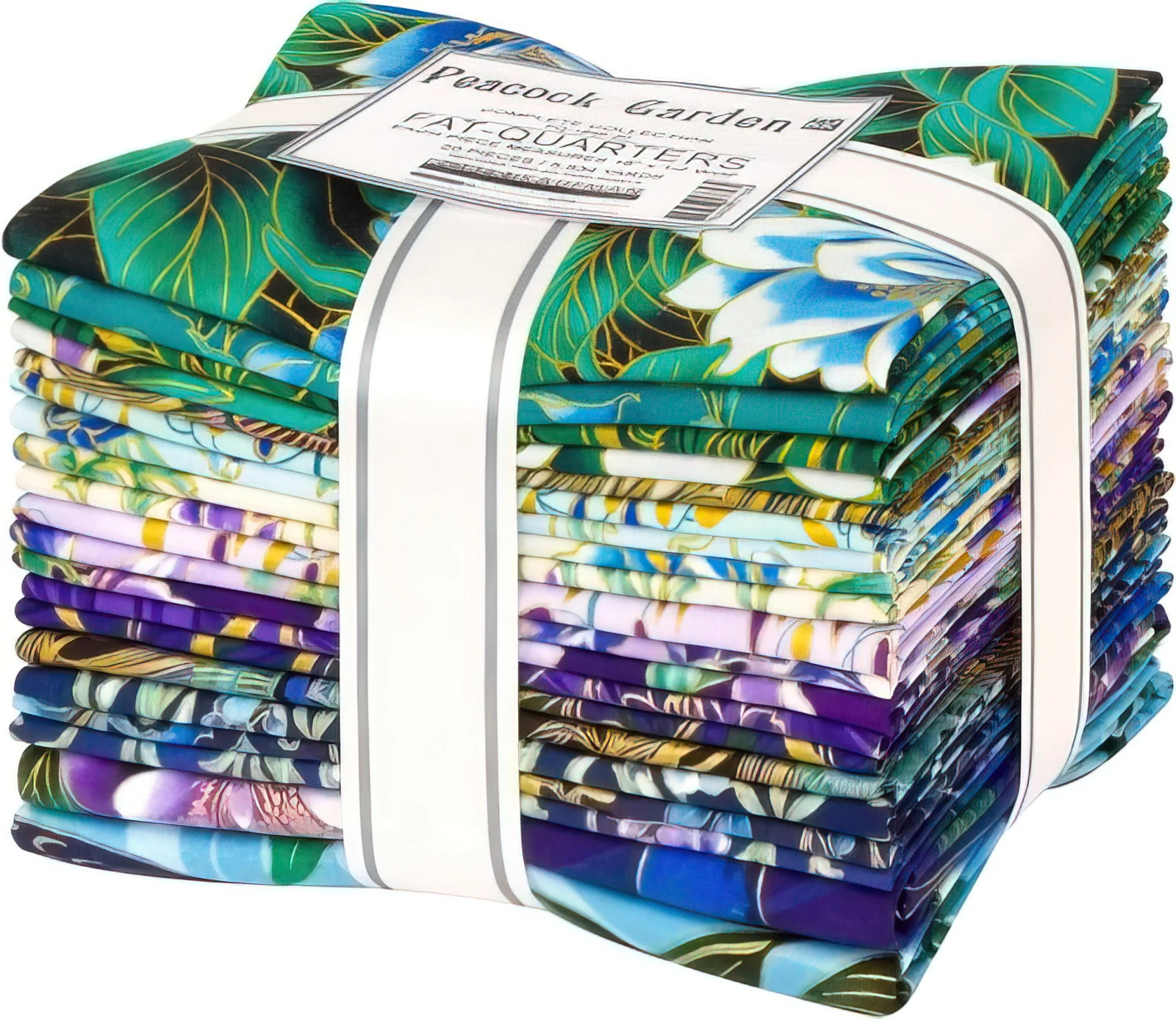 Kaufman - Peacock Garden Fat Quarter Bundle 20 pcs