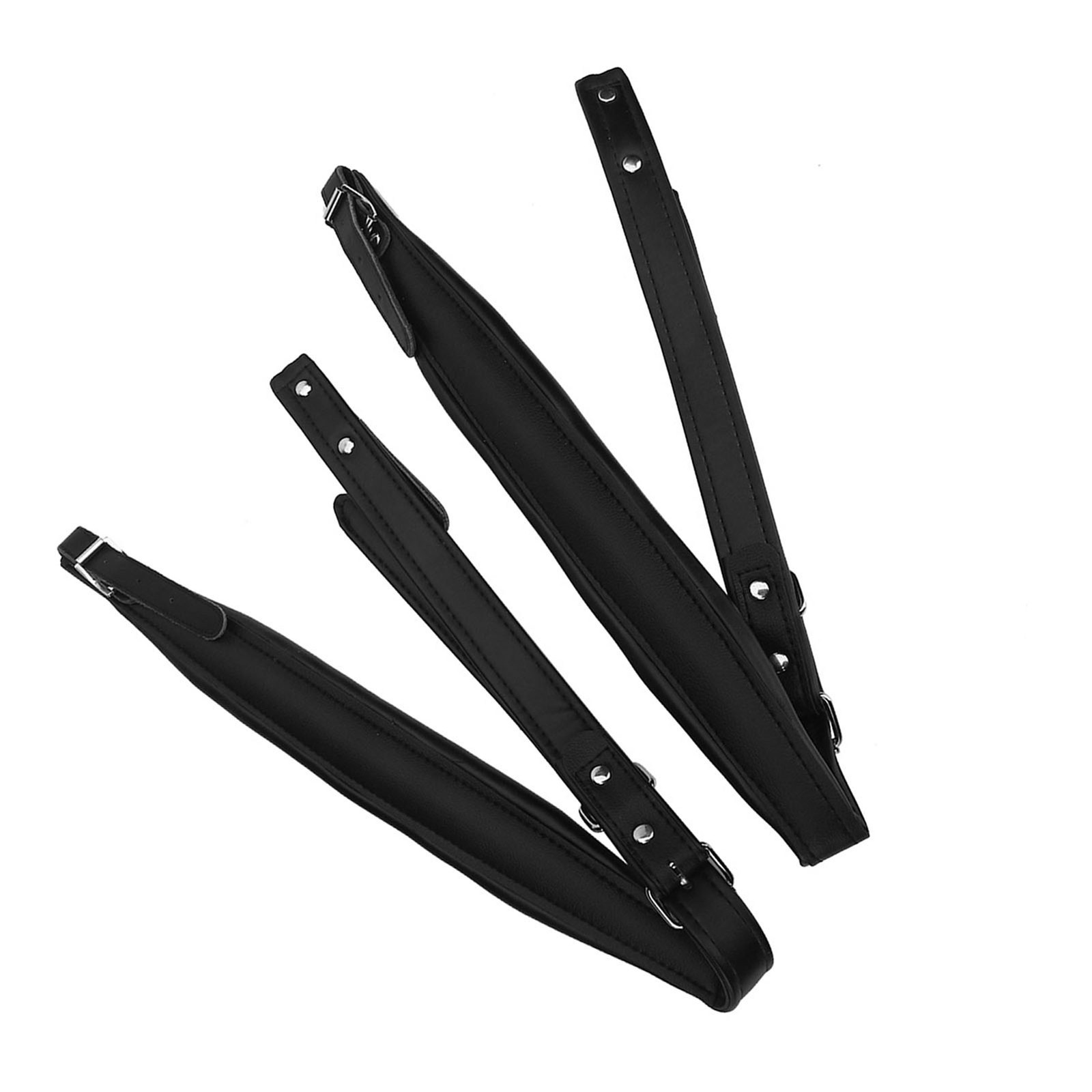 ♡ (Black)Adjustable WeAr Resistant Shoulder Belts Straps For 16-120 Bass