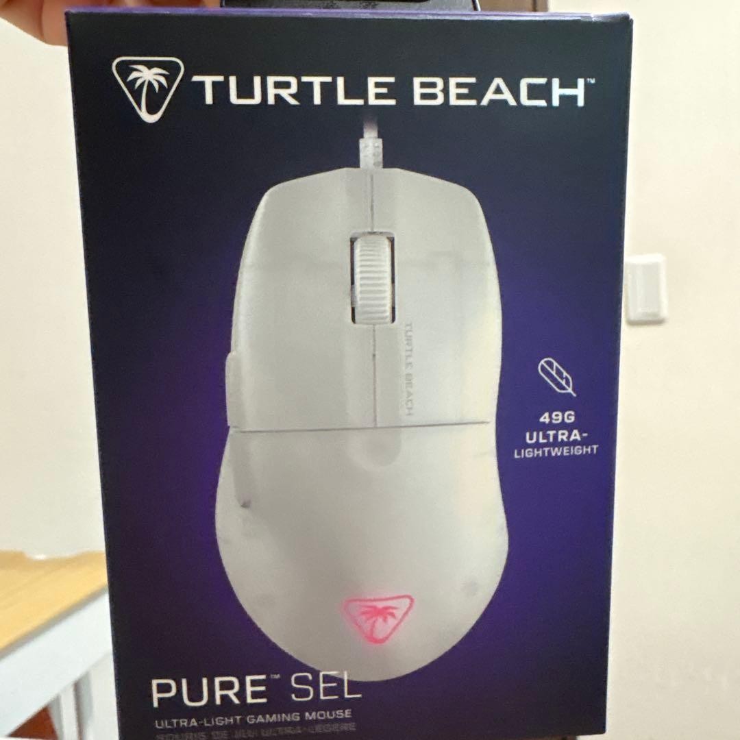 Turtle Beach Pure SEL Gaming Mouse Wired White Unused