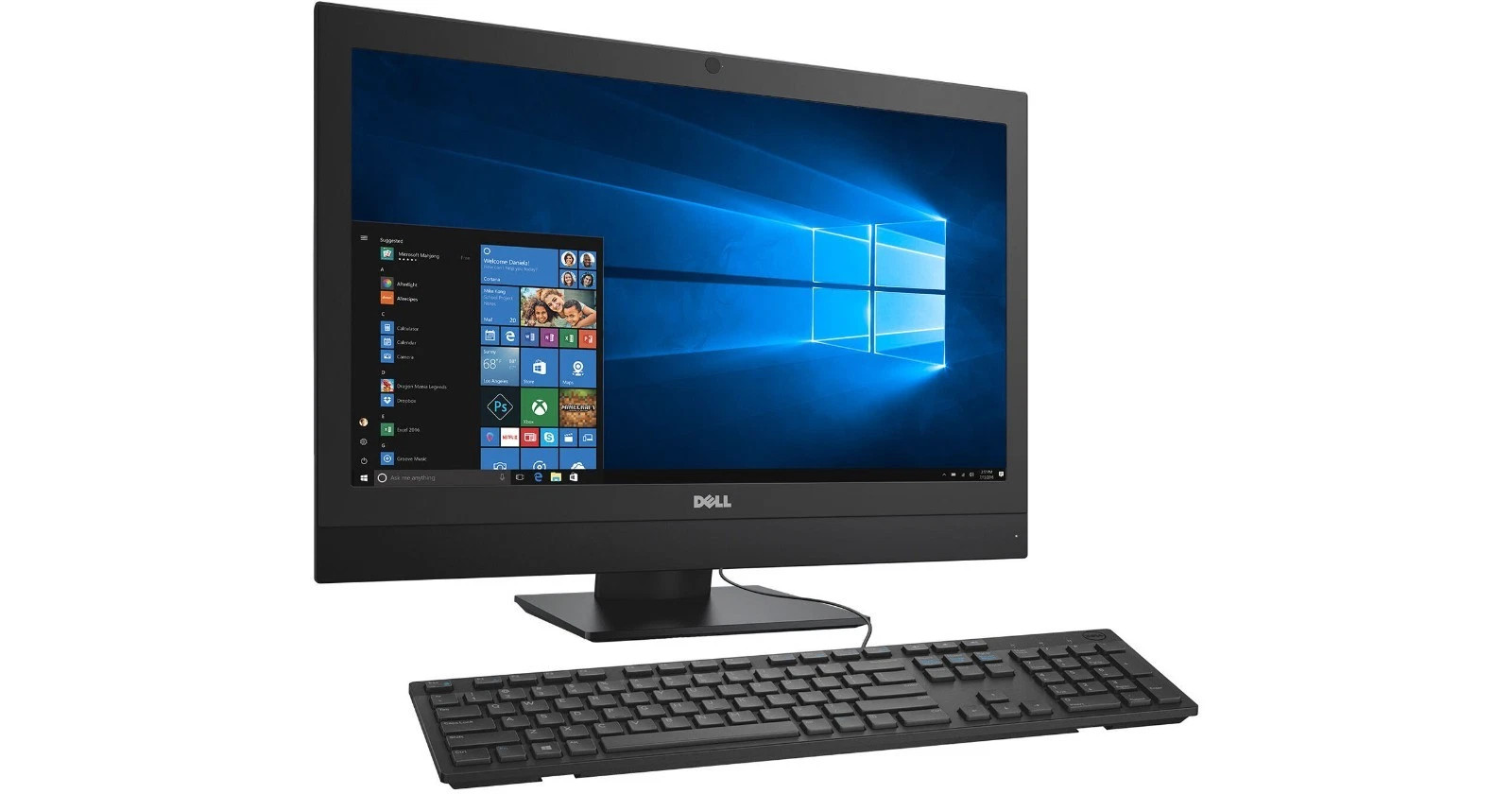 23.8" AIO PC Dell OptiPlex 7450 i5-7600 16GB RAM 512GB SSD WiFi WIN11 Non-Touch