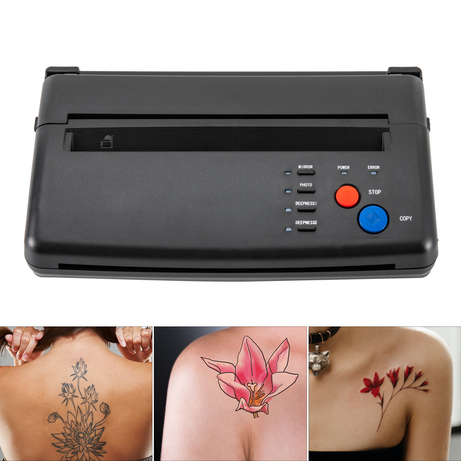 Tattoo Stencil Maker Tattoo Transfer Thermal Copier Stencil Printer Machine ABS
