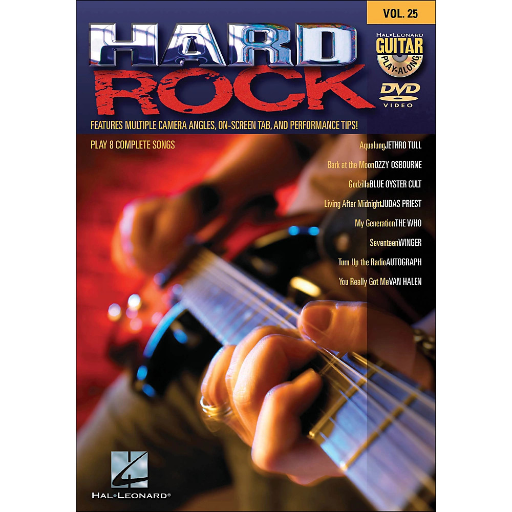 Hal Leonard Hard Rock - Guitar Play-Along DVD Volume 25