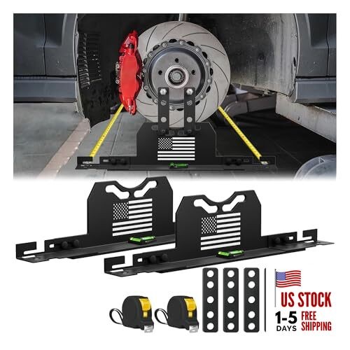 2026 Upgraded Wheel Alignment Tool, 2 PCS Toe Alignment Tool Plates Without 