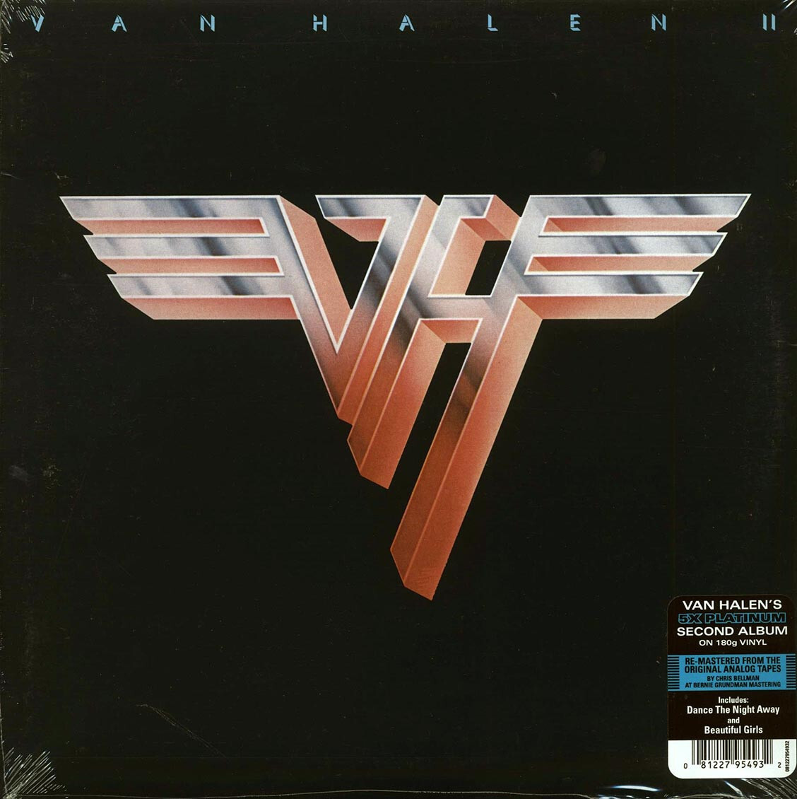 Van Halen: Van Halen II LP, 180 Grammes Vinyle, Disponible Immédiatement