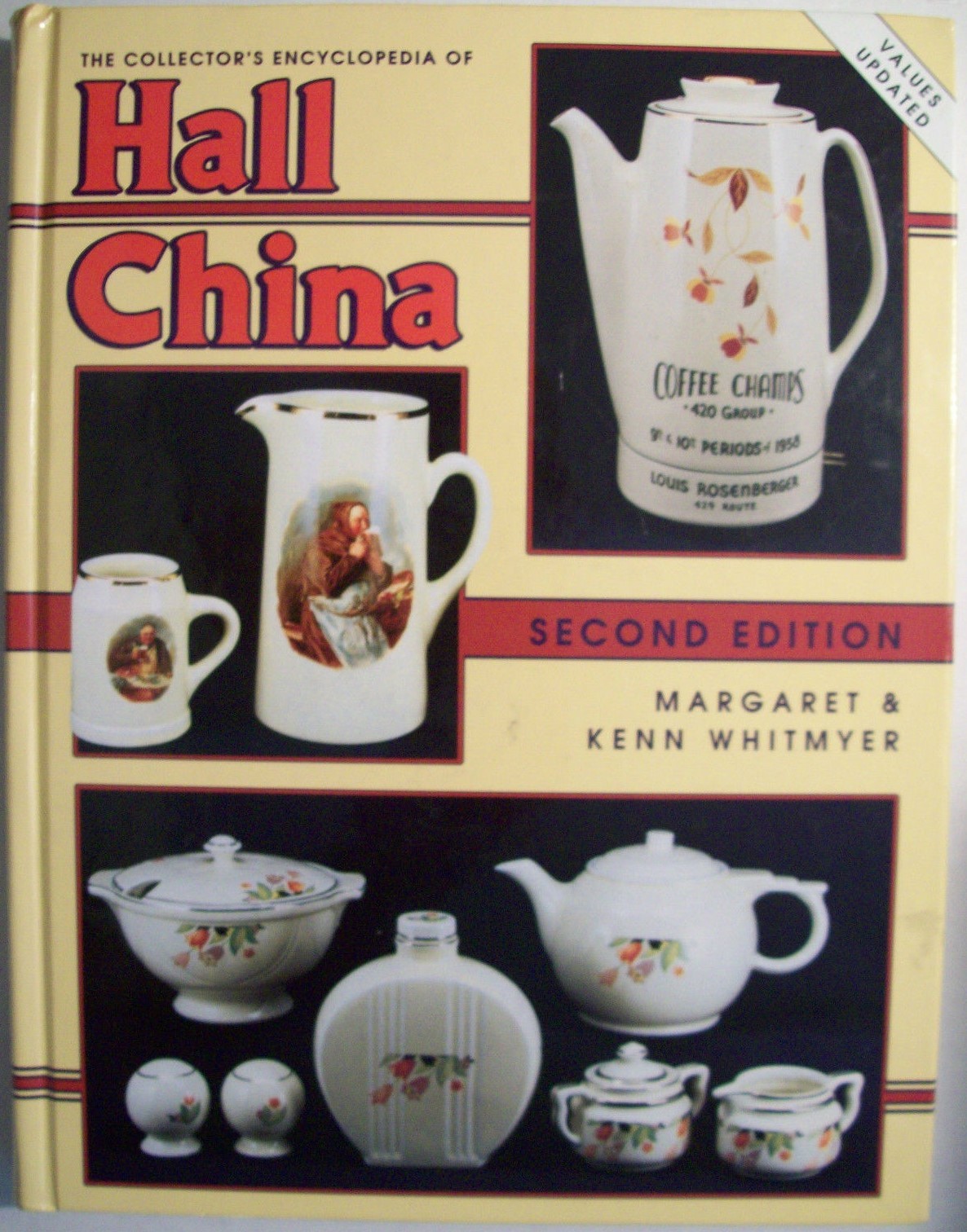 Antique Hall China Pottery $$$ id Price Guide Collector's Book