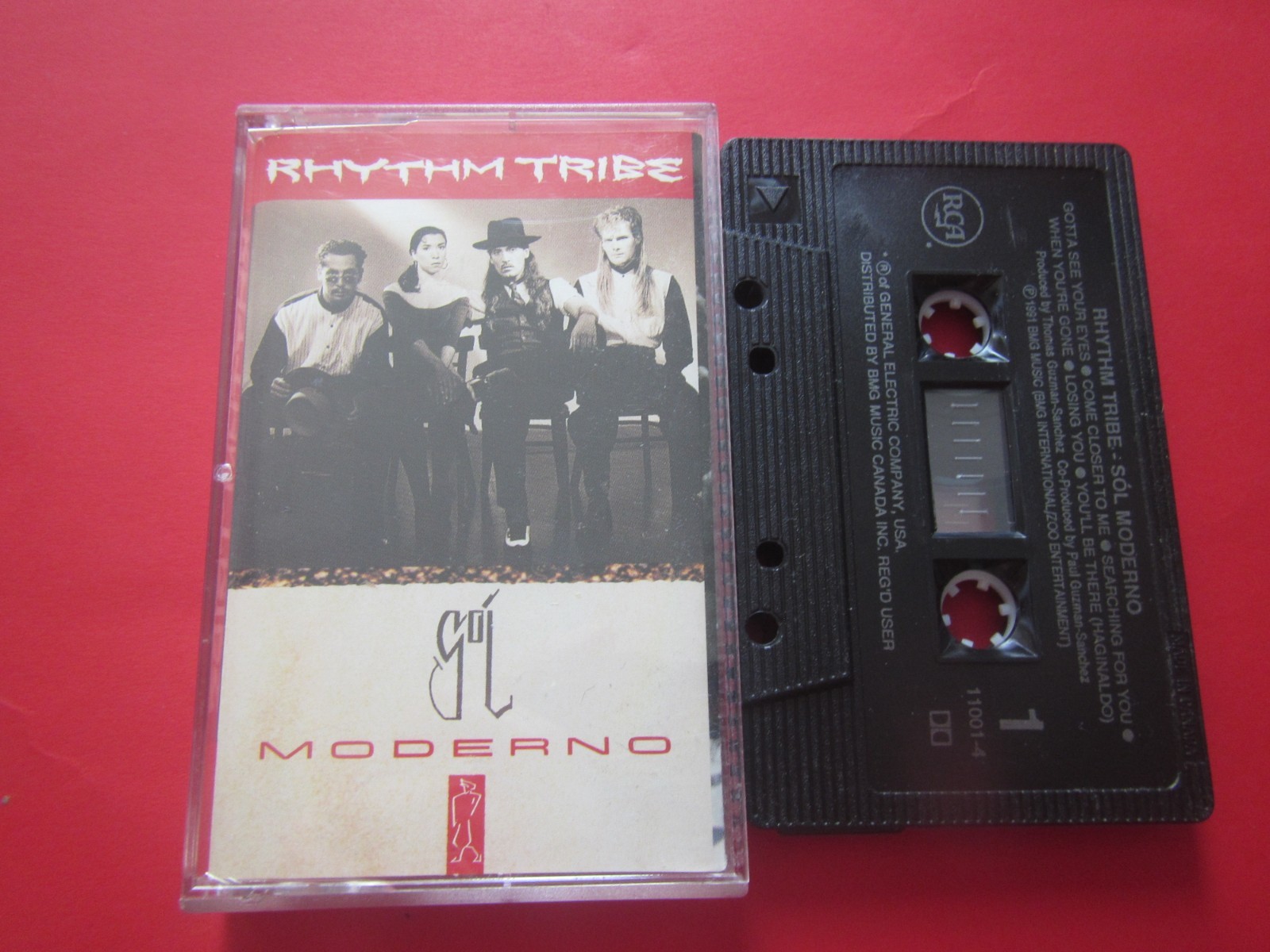 Rythymn Tribe Sol Moderno  1991 cassette tape tested/listen