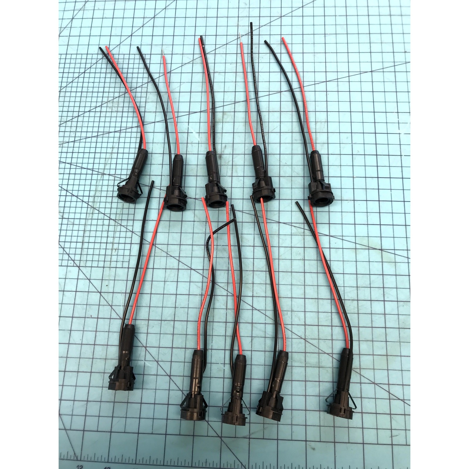 Ferraz Shawmut SHR Fuse Holder 300 Volt 0-15 Amp Range – Lot of 10