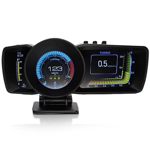 Heads Up Display for Cars – All in One Dashboard Windshield Mount Car Display 