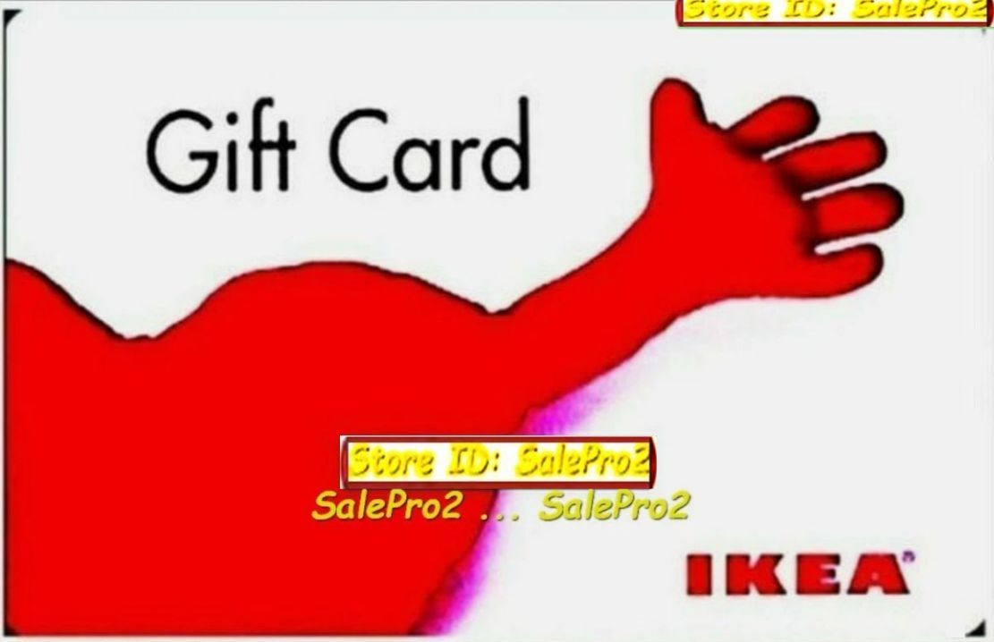 IKEA SHARE YOUR LOVE & HEART WITH FAMILY VERSION 2 ENGLISH COLLECTIBLE GIFT CARD