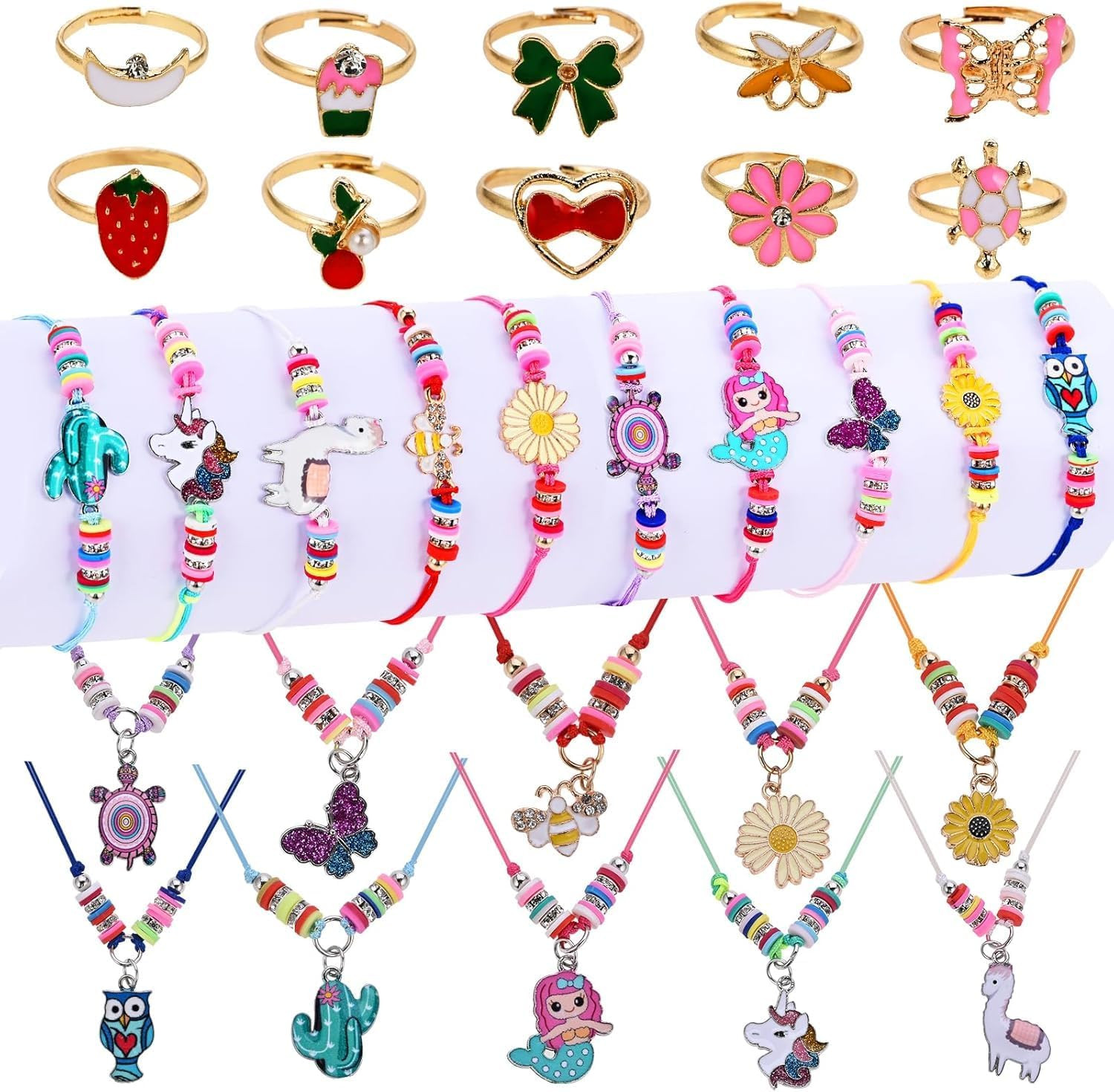 Kids Jewelry for Girls, Necklaces, Rings, Bracelets, Little Girls Jewelry Kids N