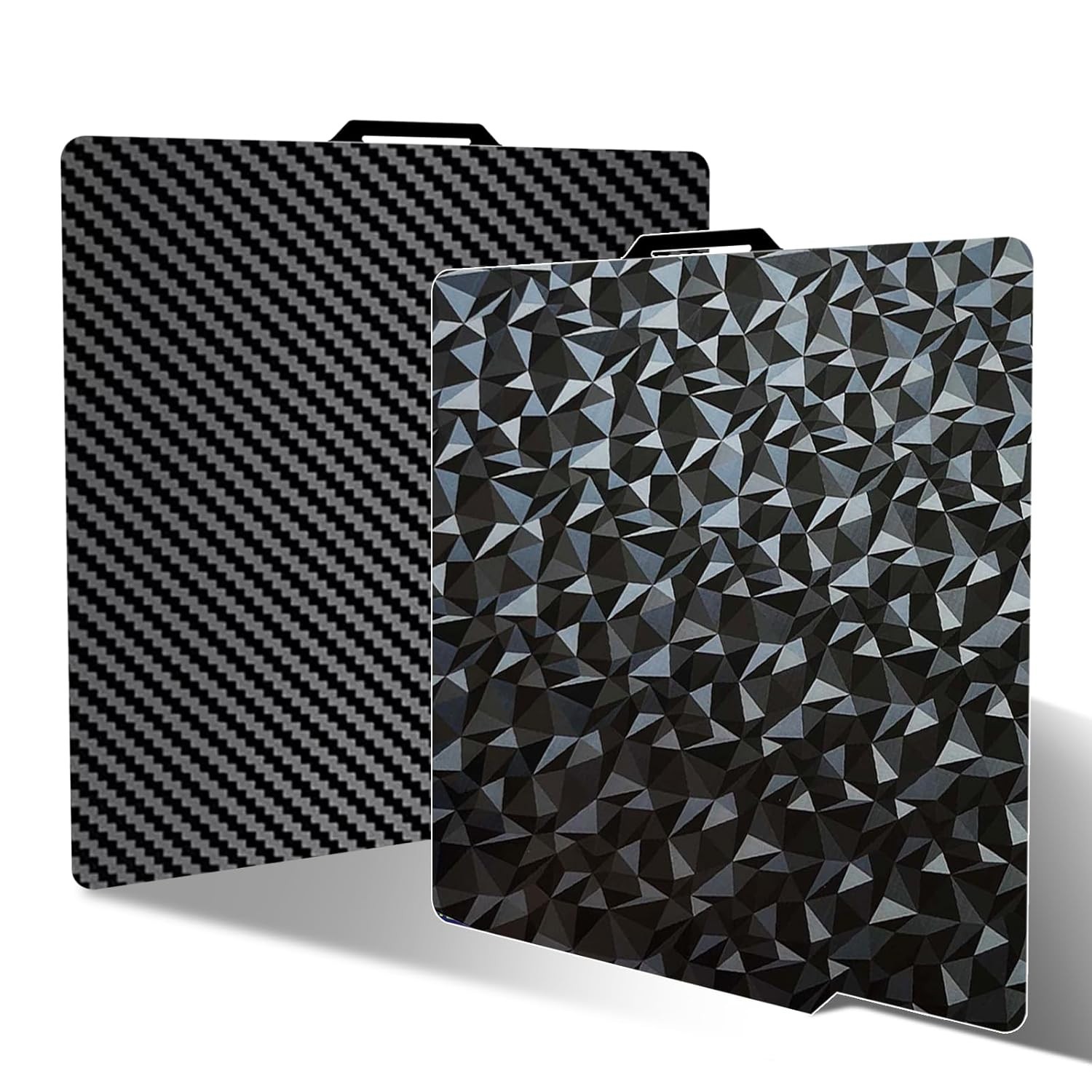 3D Printer Build Plate PEO PET Bambu Lab 257x257mm Diamond Carbon Fiber