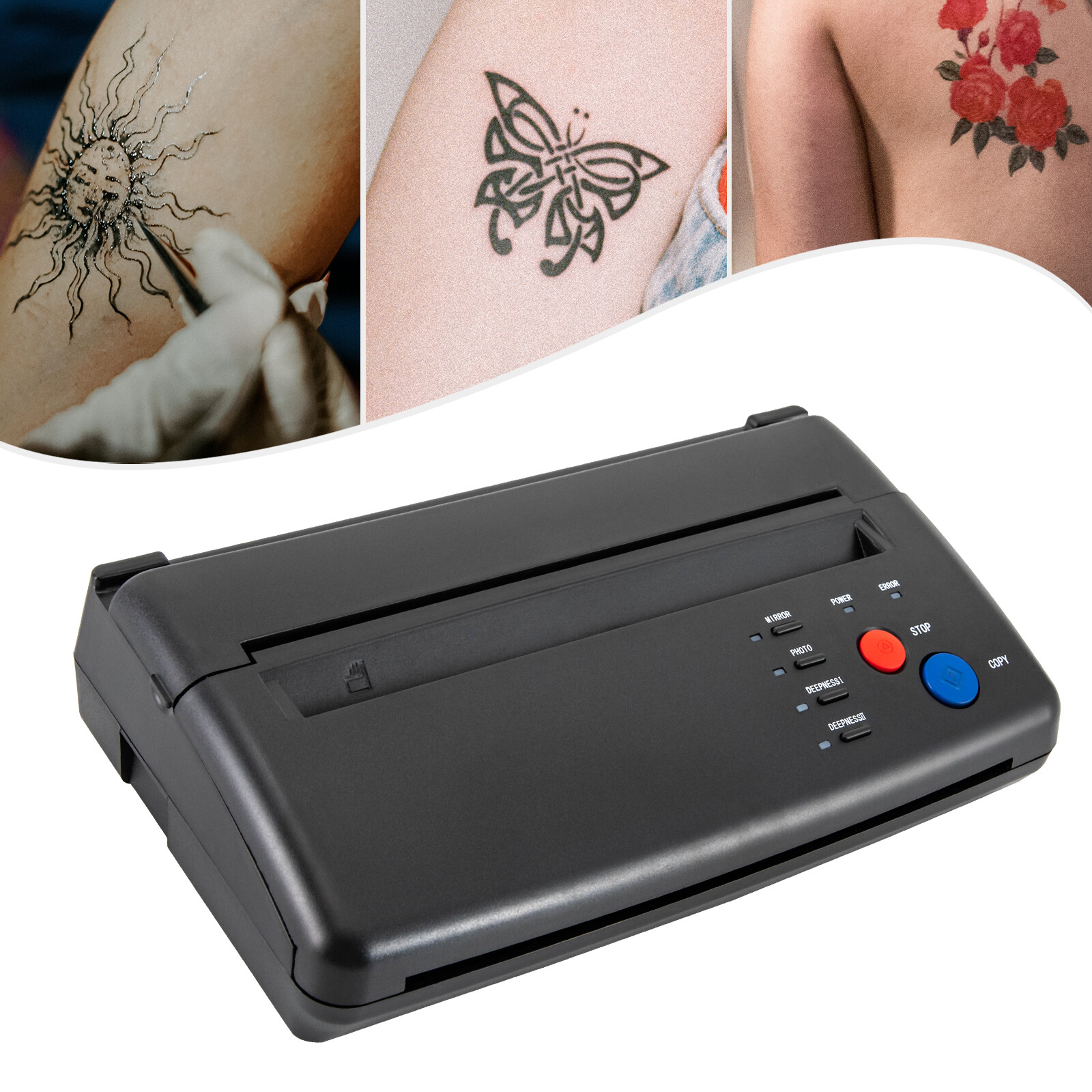 Tattoo Stencil Maker Thermal Printer Copier Tattoo Transfer for A4 Paper Machine