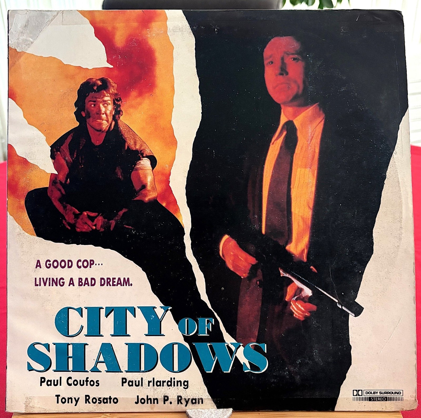 City Of Shadows Laserdisc Taiwan Only Release JWL117 Action Trash 