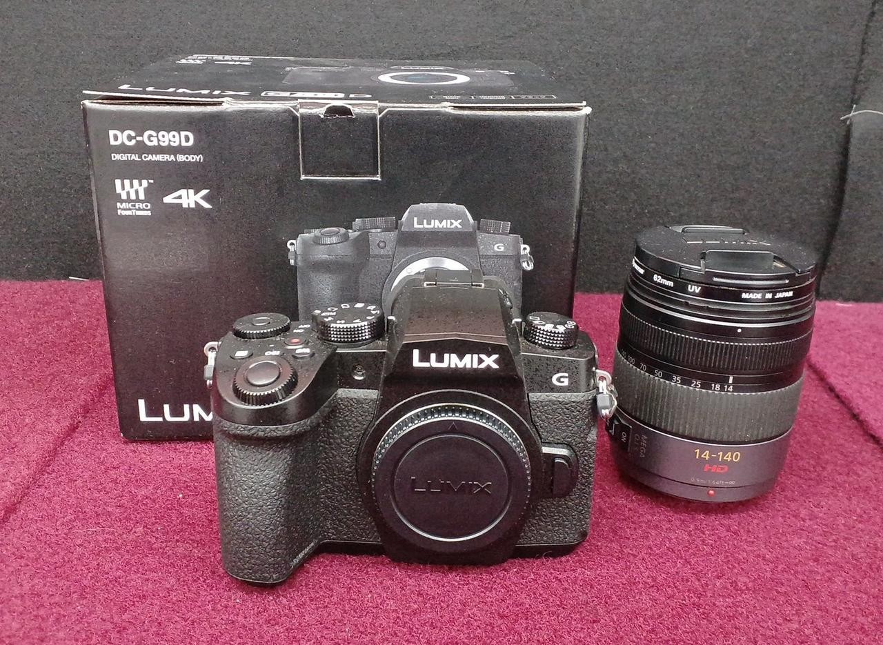Panasonic DC-G99 Body & H-VS014140 Lens Micro Four Thirds 4K Mirrorless Used Fro