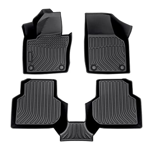 Cartist Floor Mats Custom Fit for Volkswagen VW Jetta 2012-2018 All Weather