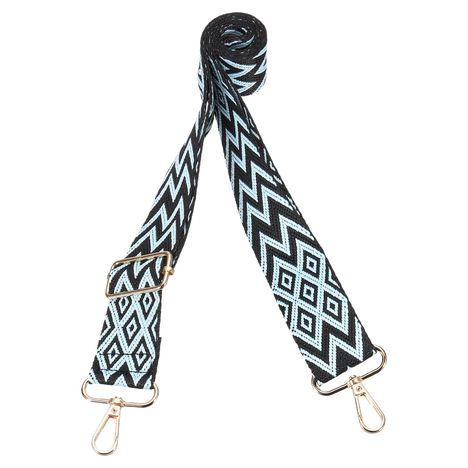 1.5inch Wide Adjustable  Strap, Handbag Shoulder Crossbody Straps, Blue