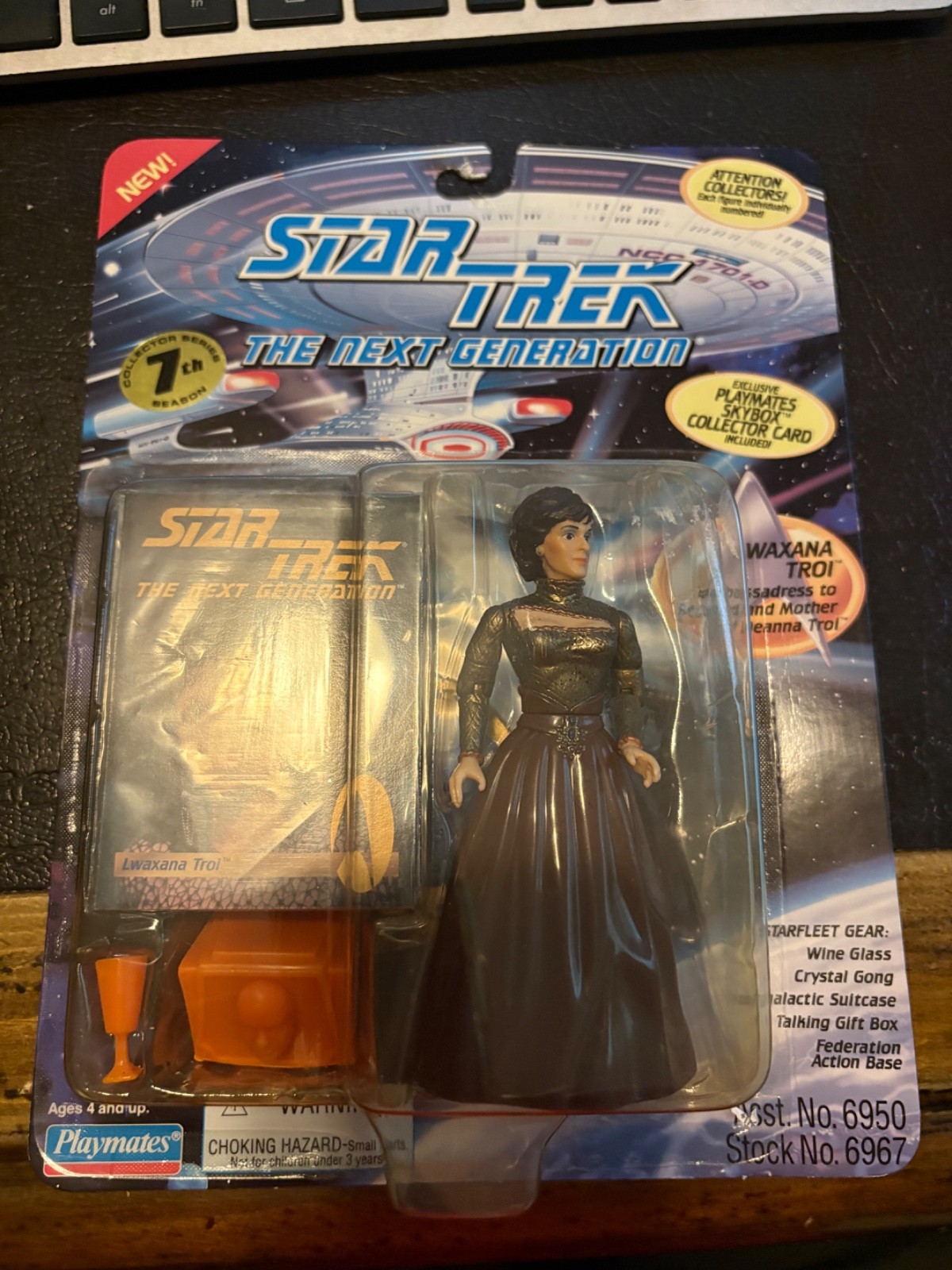 Vintage 1993 Star Trek The Next Generation Lwaxana Troi Figure