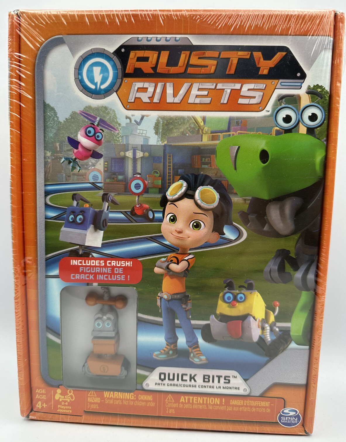 Rusty Rivets Quick Bits Spin Master Board Game (Brand New)