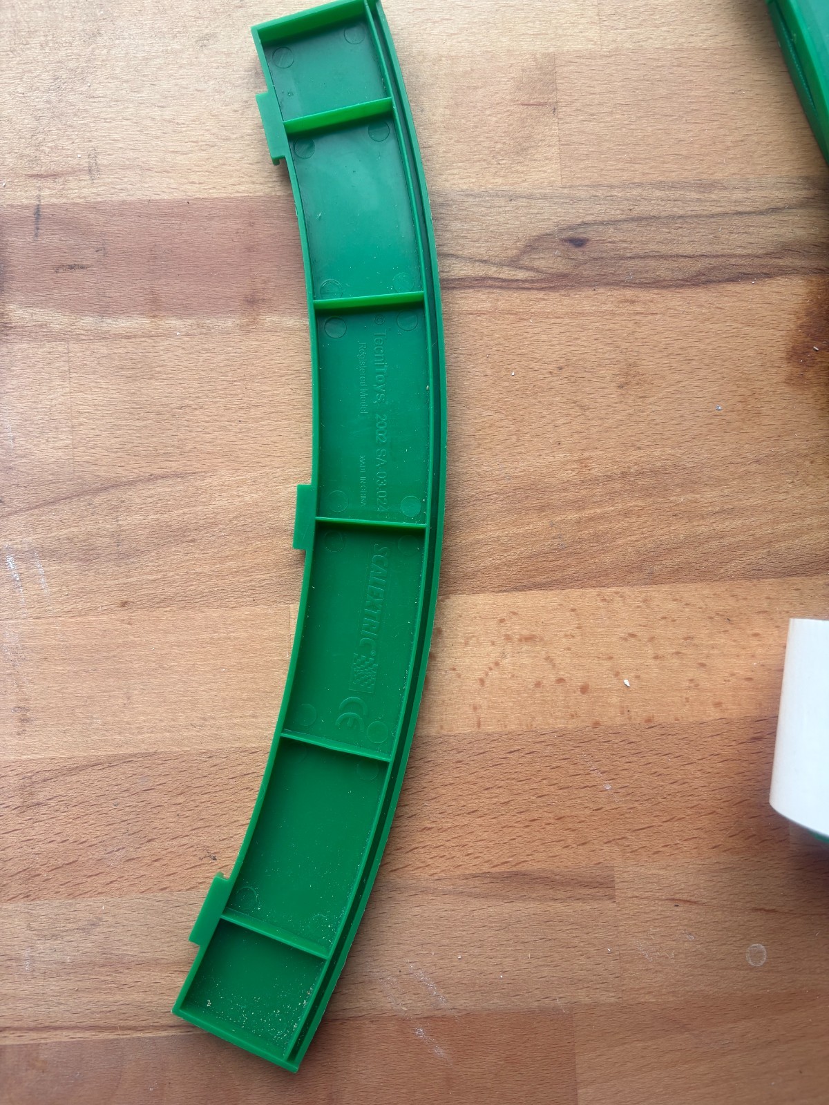 vintage scalextric SNOW PROTECTION CURVE