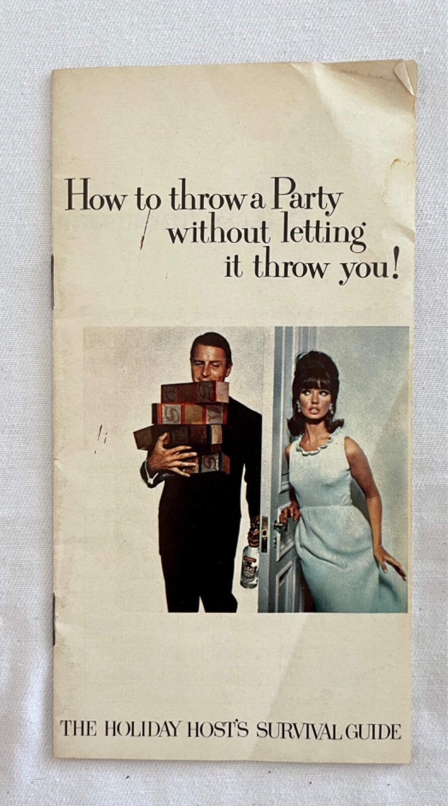 VTG 1960 Smirnoff Vodka Holiday Host's Survival Guide..Recipes!