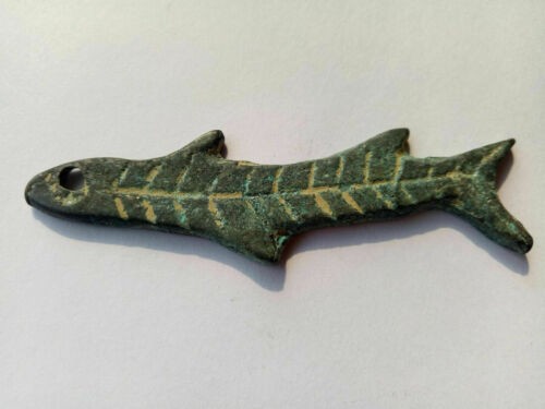 Collect 1Pcs Chinese  Bronze Fish - Shape Coin  Ancient Chinese Coins