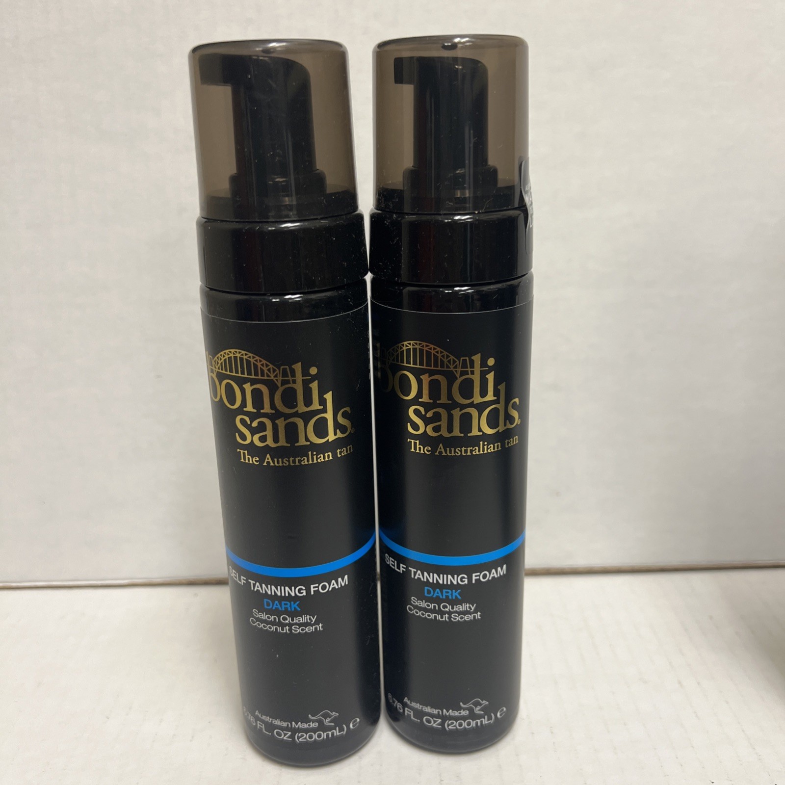 2 Bondi Sands DARK Self Tanning Foam Bronzer  6.76 oz