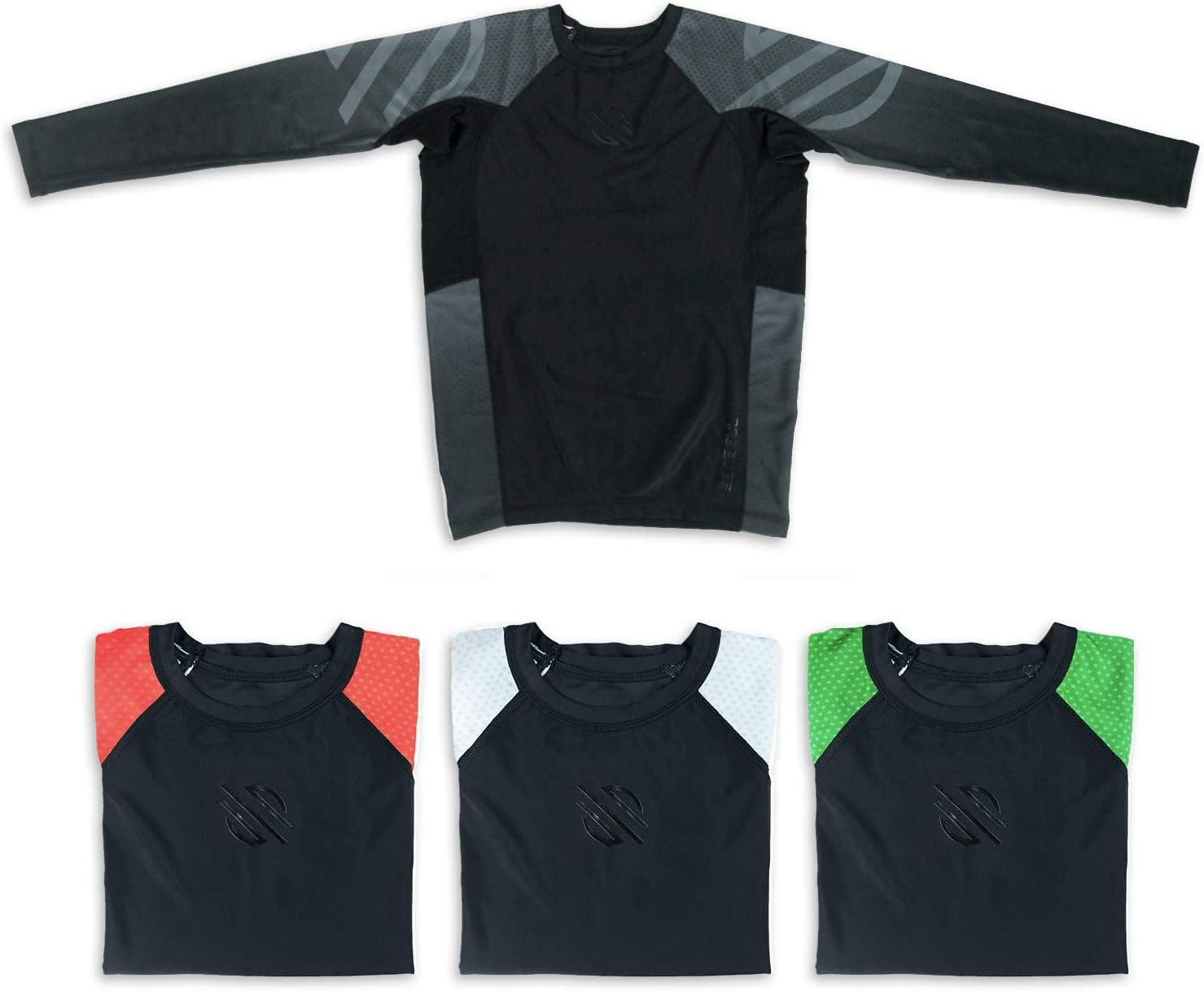 New Kids Long Sleeve Rashguard Youth BJJ Martial Arts Training Fast Shipping