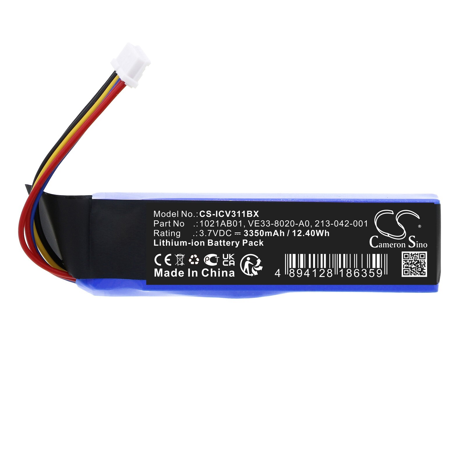 BATTERIE 3350mAh 1021AB01 VE33-8020-A0 213-042-001 For Intermec Thor CV31