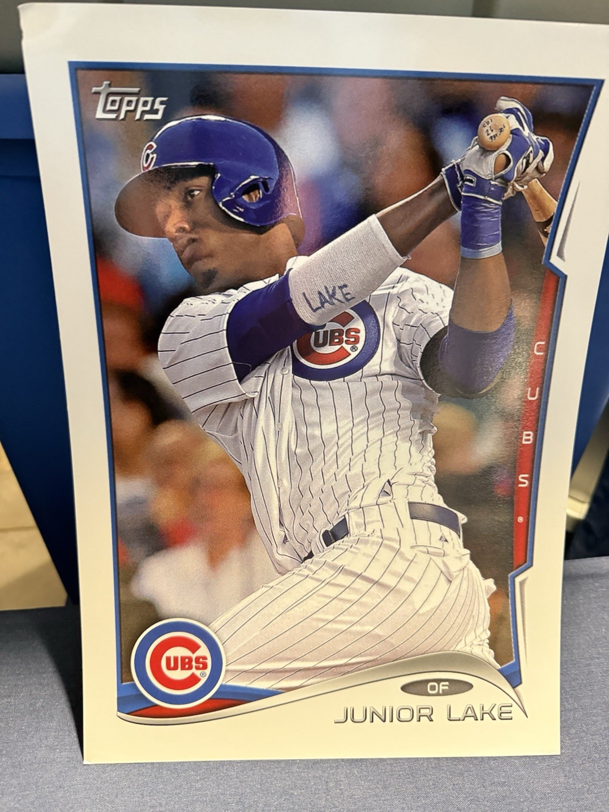 Junior Lake 2014 Topps 11X14 Wall Art Poster